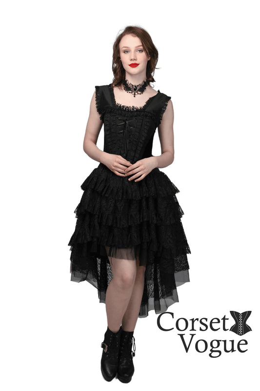 Gothic Corset Dress front