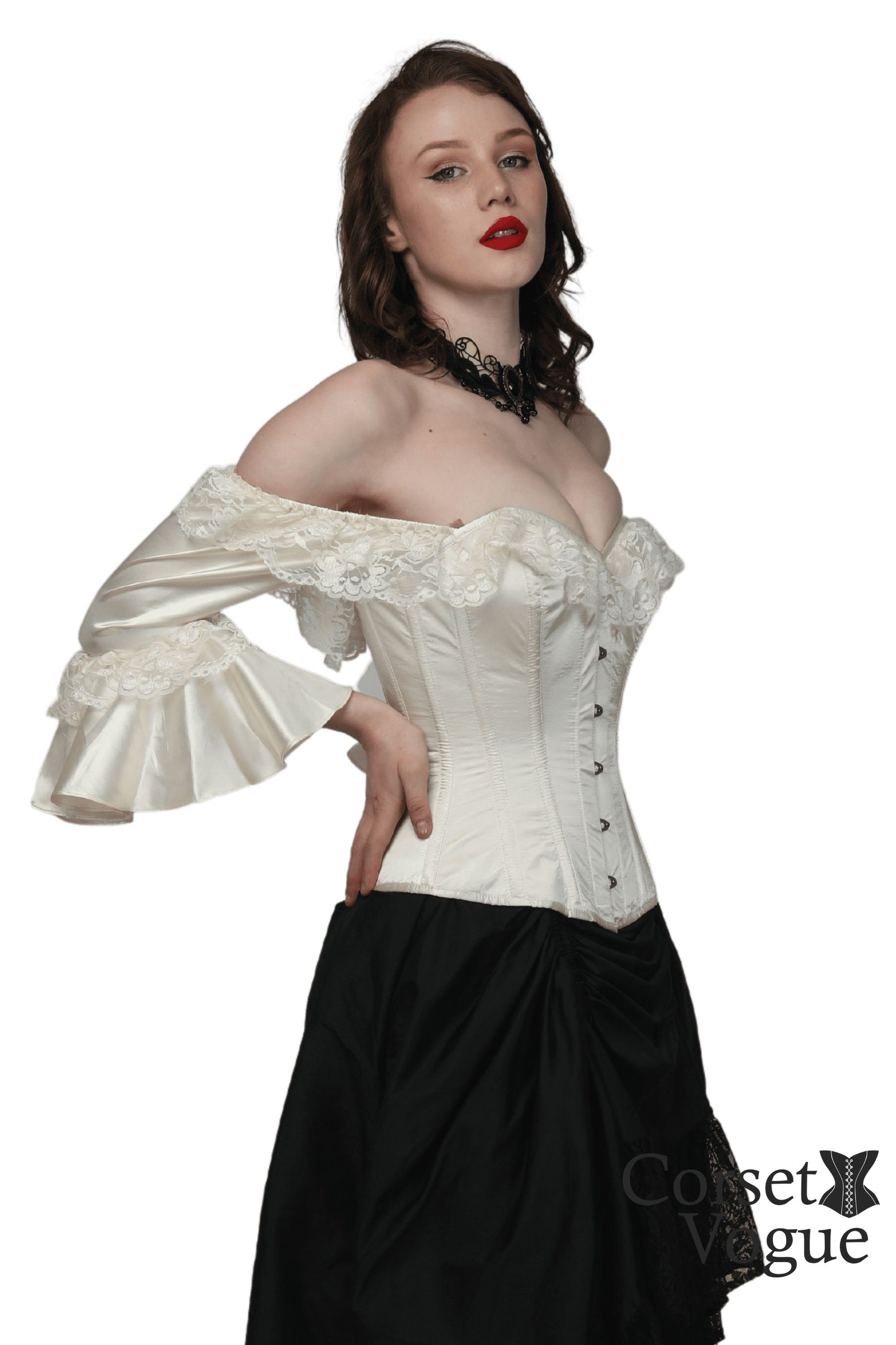 Corset with Sleeve fashion style